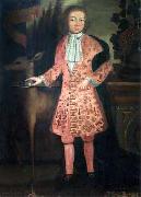 Kuhn Justus Engelhardt Portrait of Charles Carroll Annapolis painting